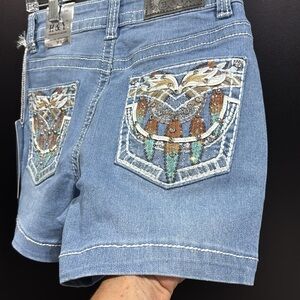 H&Y Premium Collection high rise,studs/rhinestones embroidered dreamcatcher back